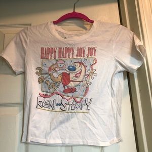 Ren and Stimpy Crop Top